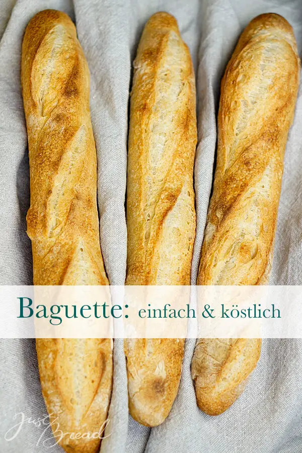 Baguette einfach und köstlich