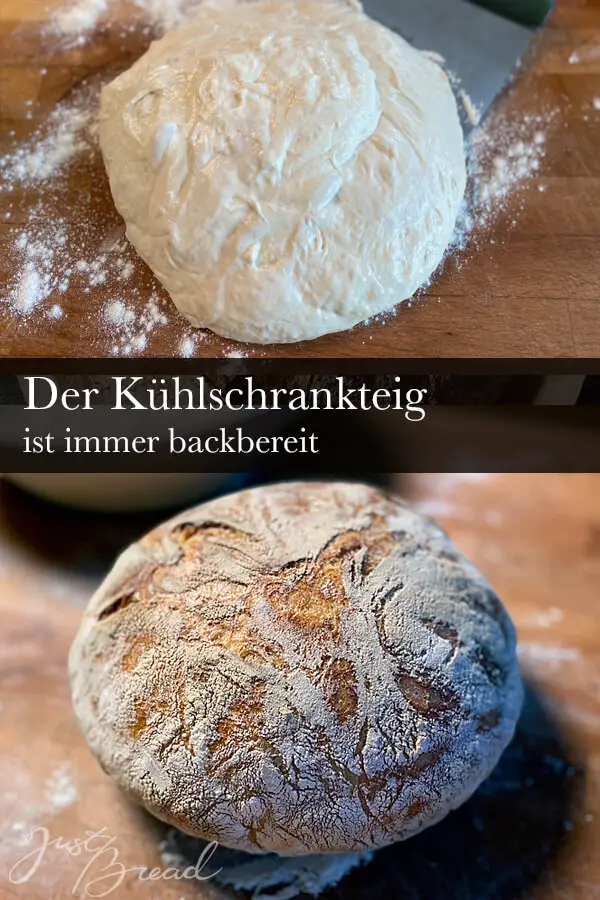 Der Kühlschrankteig ist immer backbereit