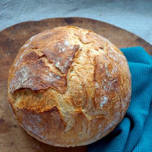 BasisTeig no knead Topfbrot