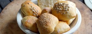 No knead Brötchen mit und ohne Körner