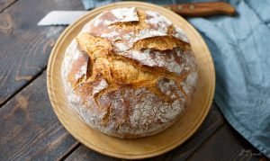 Dinkelbrot mit dunklerem Dinkelmehl 1050