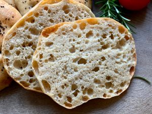 kleine Fladenbrote mit toller Krume