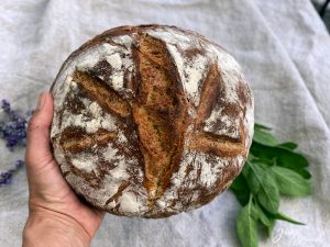 Backergebnis: Brot mit Tiefkühlhefe gebacken