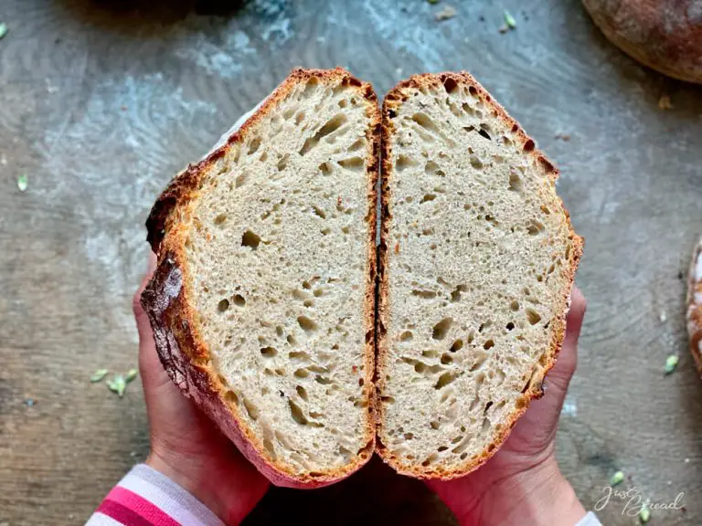 Kühlschrankteig Dinkelmehl 630, knackige Kruste, weiche und softe Krume