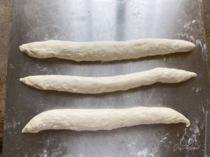 Baguettes Teiglinge