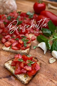 Bruschetta - italienischer Sommersalat