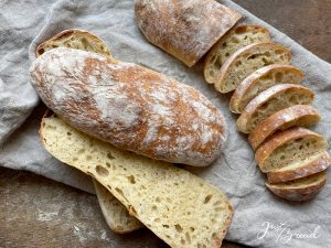 DinkelCiabatta, super saftig und locker