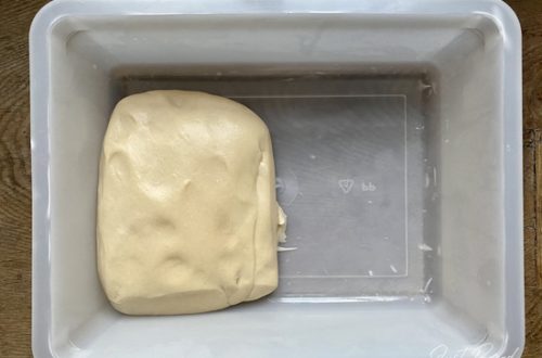 Teig für Walnusszopf