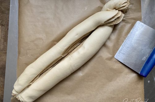 Walnusszopf verdrehen