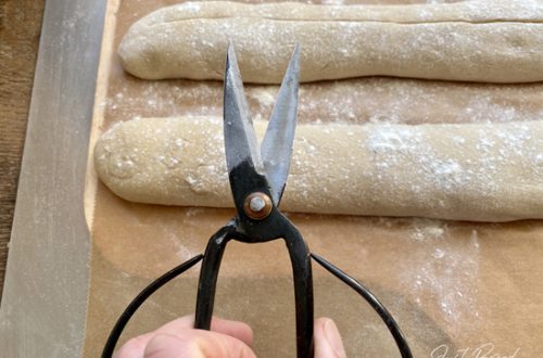 Pain d'épi einschneiden