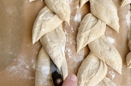 Pain d'épi einschneiden