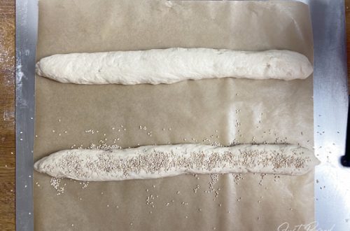 Teigstränge mit Saaten Pain d'épi