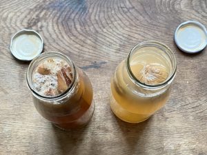 Hefewasser Reifezustand am dritten Tag