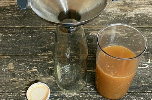 Hefewasser Abfüllen