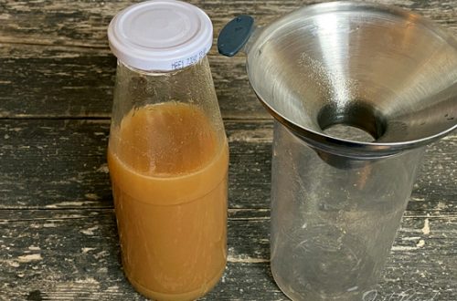 Hefewasser Abfüllen