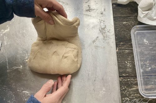 HefewasserBrot falten