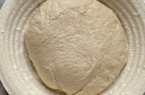 HefewasserBrot rund formen