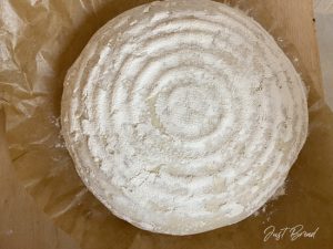 HefewasserBrot mit Vorteig, Stückgare