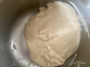 Milchrötchen fertig gekneteterTeig