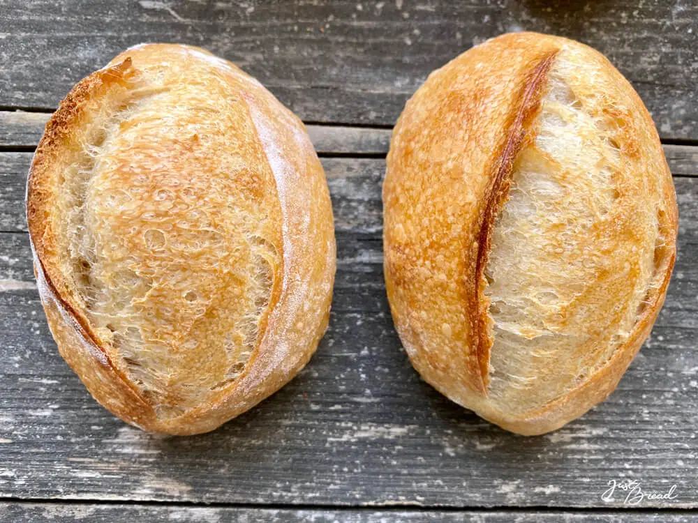 Hefewasser Brötchen, tolle Lunchbrötchen