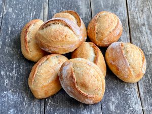 Hefewasser Brötchen, tolle Lunchbrötchen