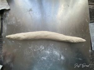 Finales Formen der Baguettes