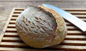 italienisches Landbrot mit typisch italienischen Mehlen