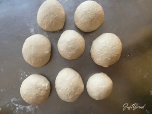 Einkorn Dinkel Brötchen Teiglinge