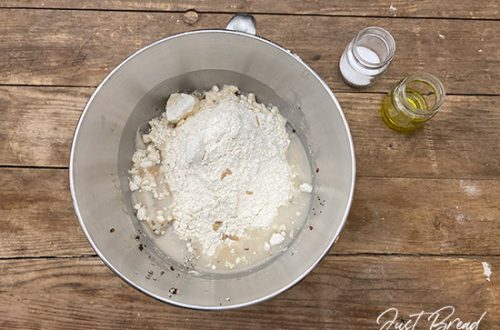 Hauptteig für Dinkel-Körnerbrötchen