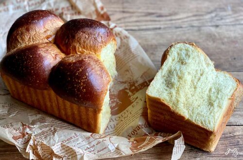 Wattiges Toastbrot mit Pâte fermentée