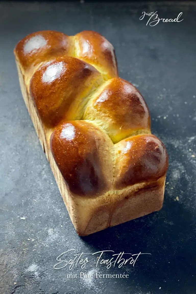 Wattiges Toastbrot mit Pâte fermentée