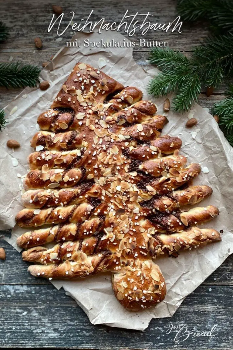 Weihnachts-Baum-Brot