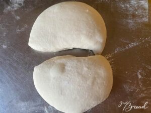 Weihnachts-Baum-Brot, Portionieren