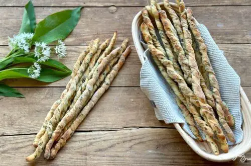 Leckere Bärlauch-Käse-Stangen - ein knuspriger Bärlauch-Snack