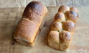 Toast mit Vorteig - Poolish oder Weizensauerteig