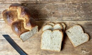 Toast mit Weizensauerteig