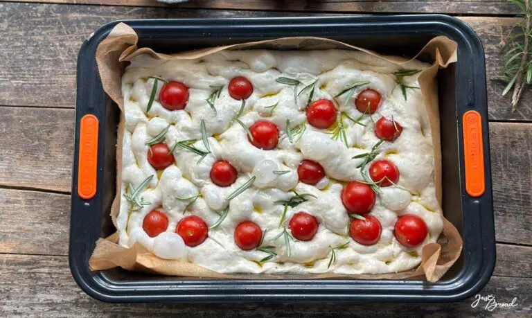 Focaccia - Rezept aus dem Buch: Keine Zeit zum Brot backen?