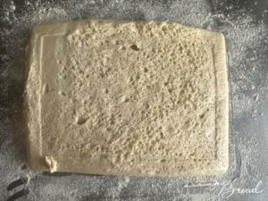 Ende der Stockgare: Hefe Spekulatius Schnecken