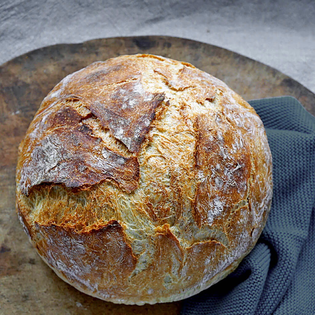 Der BasisTeig. Das einfache Brot-Rezept, bestens geeignet für Anfänger und das Backen im Alltag.