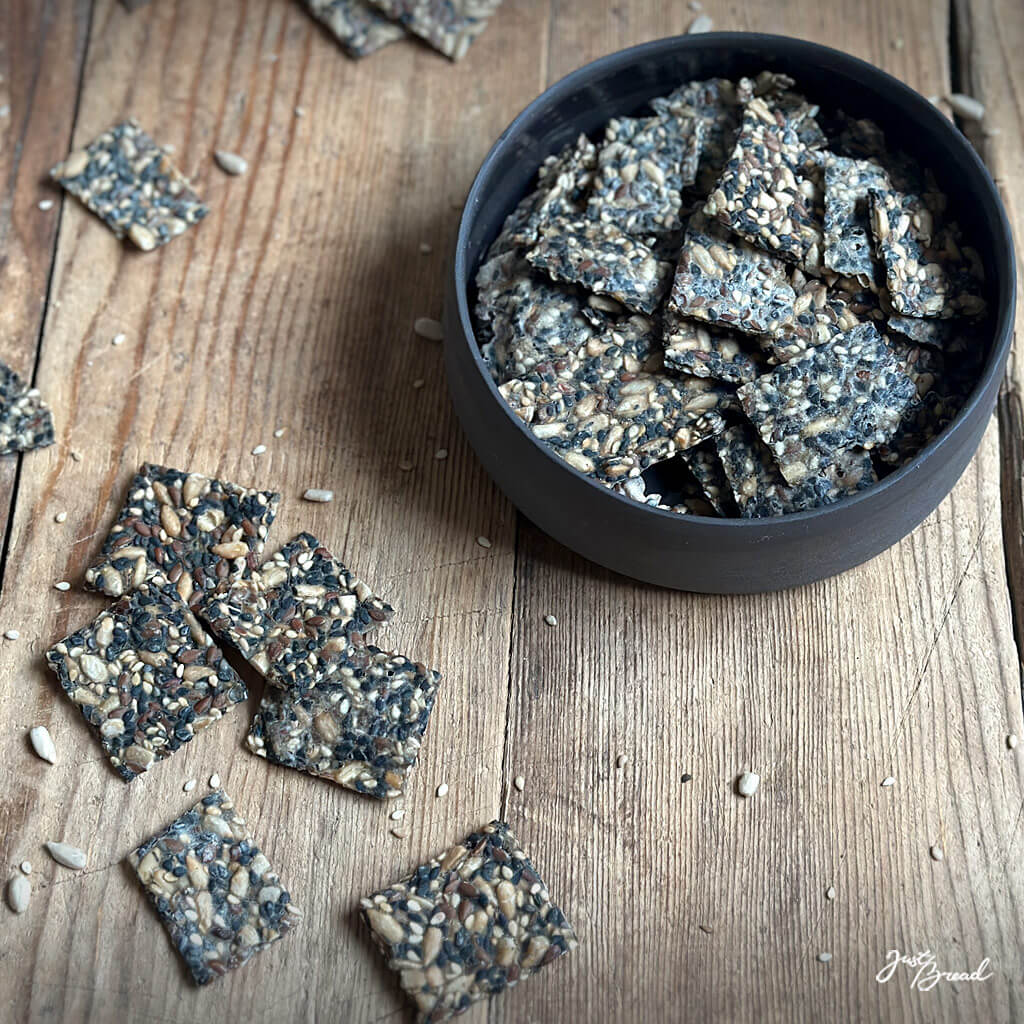Sauerteigcracker gesunde und einfache Resteverwertung