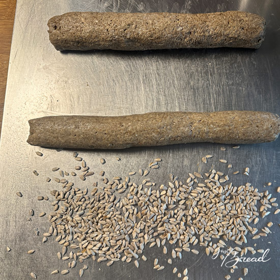 Fertig geformte Roggenstangen - Küstenstangen