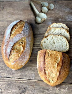 Unser Knoblauchbrot für Grillabende