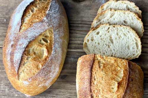 Unser Knoblauchbrot für Grillabende