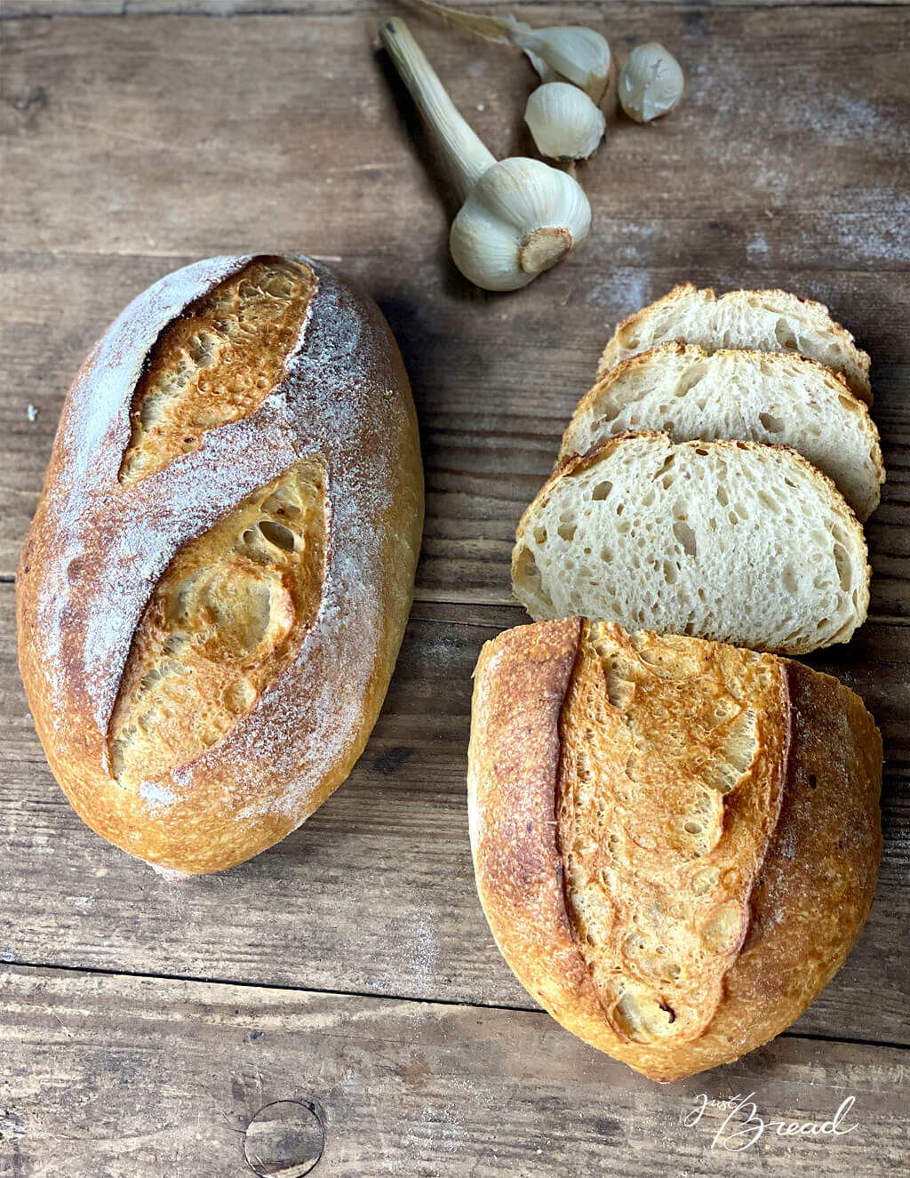 Unser Knoblauchbrot für Grillabende