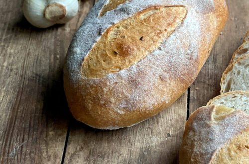 Ein einfaches Beilagenbrot für Grillabende